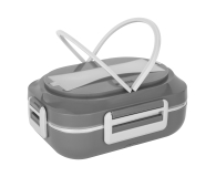 N'OVEEN Lunch Box LB540 dark grey - 1091541 - zdjęcie 2